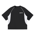 Contrast Piping Panel Raglan T-Shirt