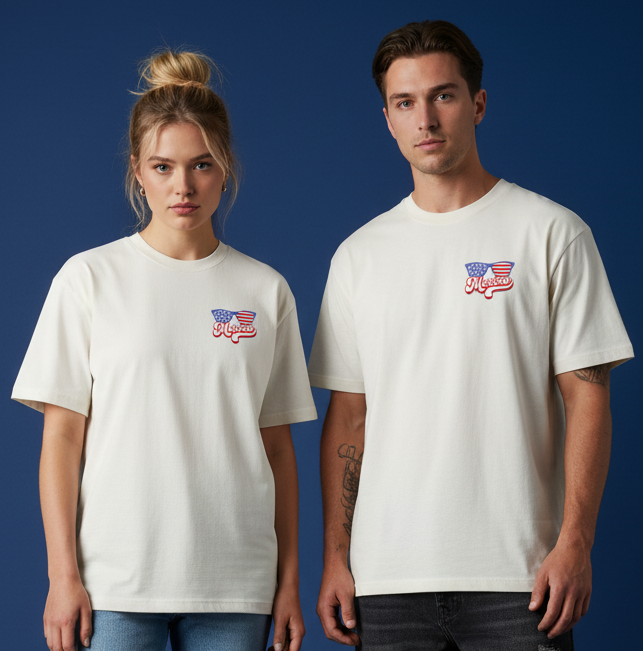 Unisex Loose Drop Shoulder T-Shirt