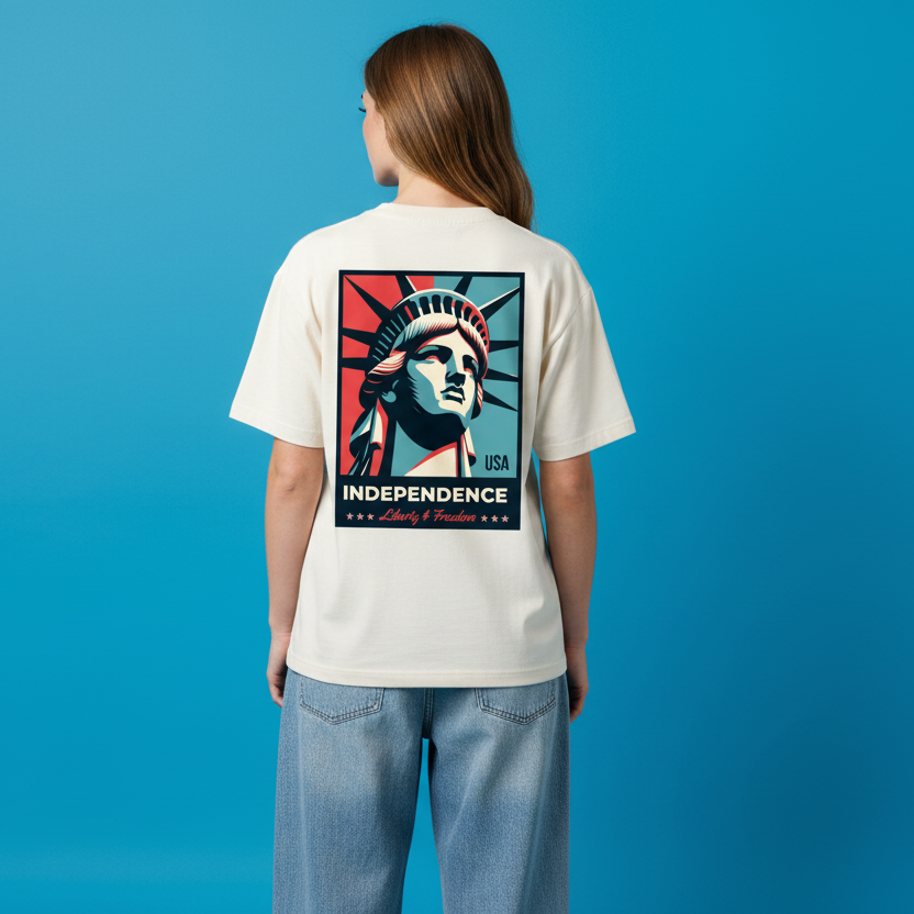 Unisex Loose Drop Shoulder T-Shirt